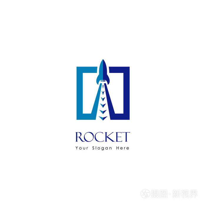 火箭发射标志设计灵感