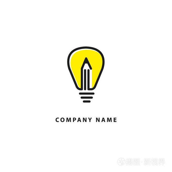 想象概念网页标志. 矢量插图图形设计可编辑设计.