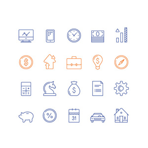 银行服务, 财务项目集, 收入增长, 利率, 汽车支付