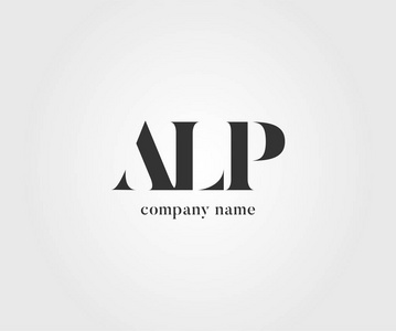 标识联合ALP名片模板矢量