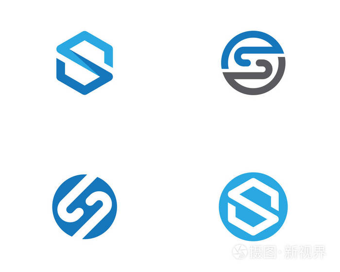 商业公司字母标志设计插画-正版商用图片12qtwe-摄图