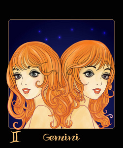 摩羯座星座。一个年轻漂亮的形式的女孩之一的我想了解射手座女生图片