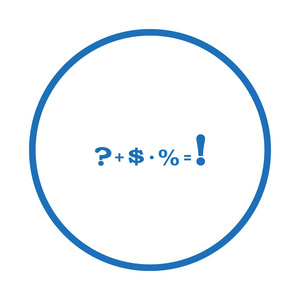 具有数学符号教育理念的公式图片