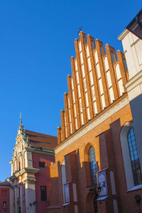 波兰华沙老城圣约翰大教堂