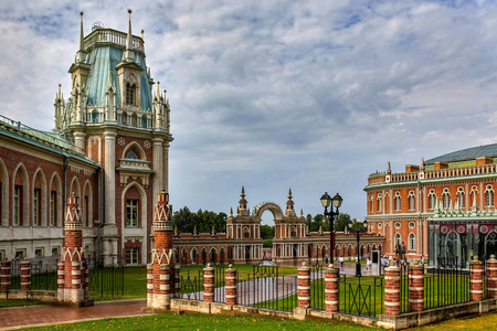 莫斯科。 沙皇博物馆。 宫殿和公园综合体
