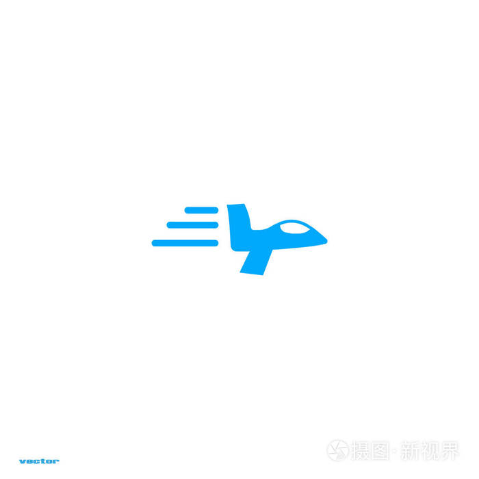 东方飞机标志模板