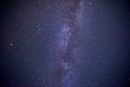 夜空中的银河。 夜空背景。