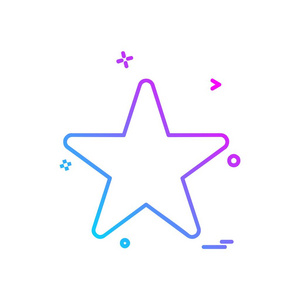 数字项目符号点平坦颜色渐变 web 按钮