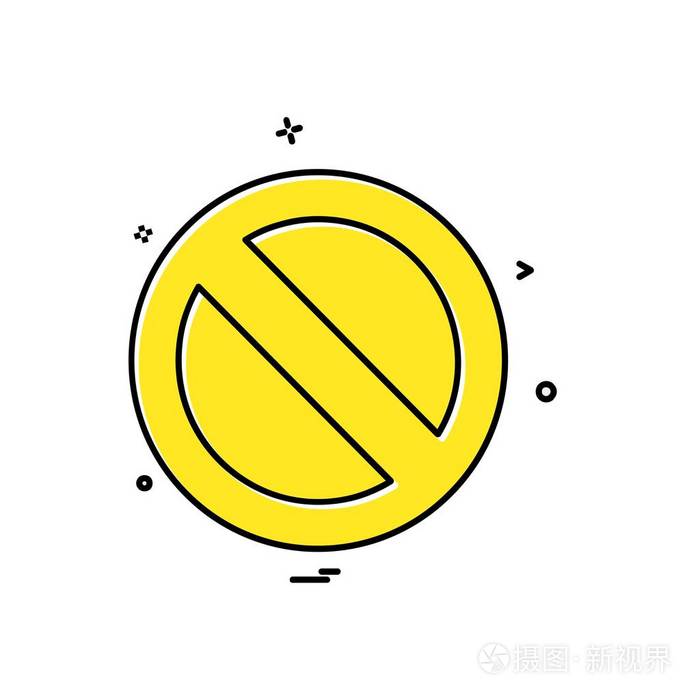 不允许图标设计向量