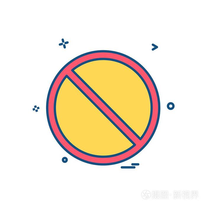 不允许图标设计向量