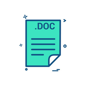 文档应用程序下载文件格式图标矢量设计
