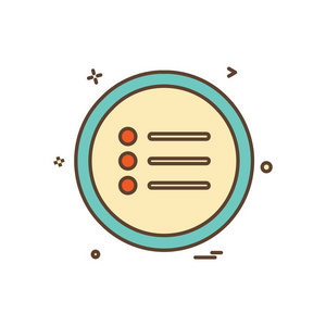 数字项目符号点平坦颜色渐变 web 按钮