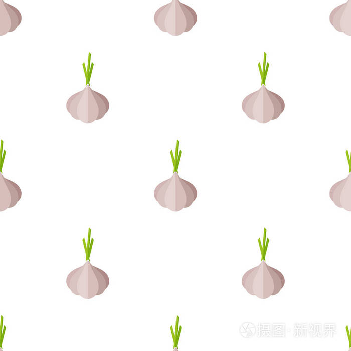 现代时尚纹理背景设计与大蒜蔬菜天然灰色.