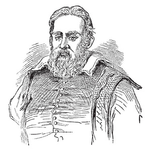 伽利略·加利利,1564-1642年,他是意大利的博学者,天文学家,物理学家