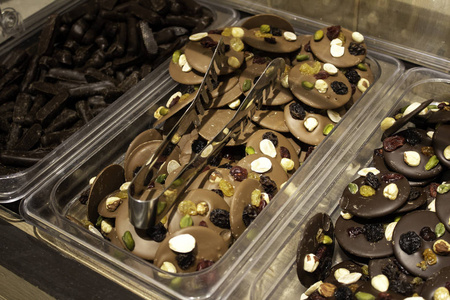 比利时巧克力Prines商店食品和甜点