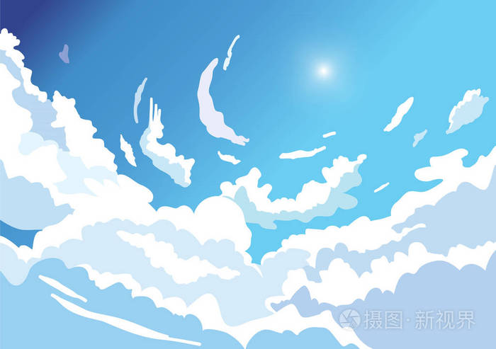 黎明.插画-正版商用图片130vnf-摄图新视界