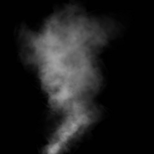抽象壁纸，黑色背景上的蒸汽
