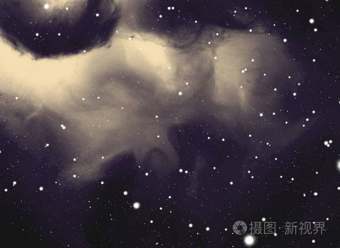 深空星场充满星星和气体的宇宙遥远的宇宙插图
