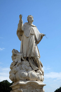 瓦拉津克罗蒂亚内普穆克圣约翰巴洛克雕塑