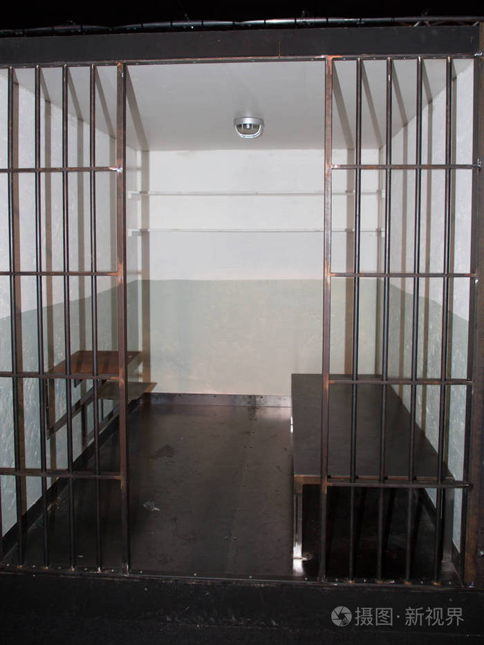 从监狱里看到的一个牢房照片-正版商用图片136wj4-摄图新视界