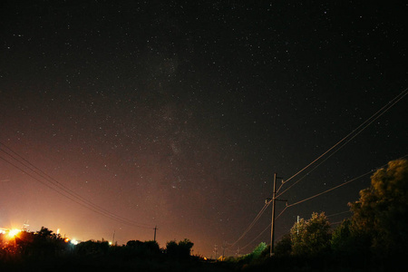 黑夜星空