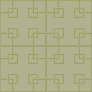 橄榄绿色几何无缝图案的网络纺织和壁纸