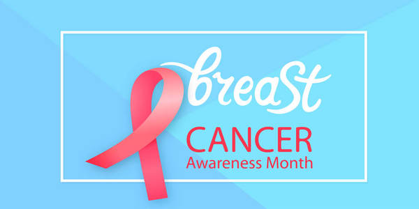 缎子粉红丝带。 国家乳腺癌宣传月标志。