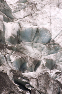 新西兰南岛压缩冰狐冰川奇异结构