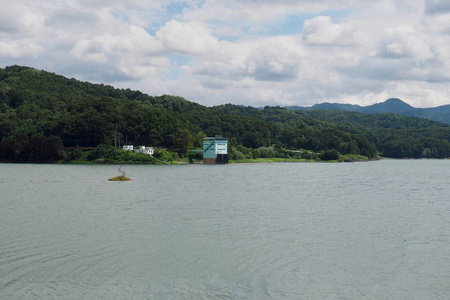 韩国昌居大冲湖风光