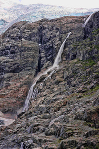 挪威瀑布的美丽