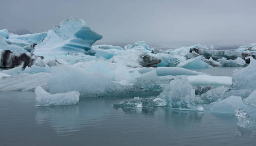 冰岛，Jokulsarlon泻湖，美丽的寒冷景观图片冰岛冰川泻湖湾