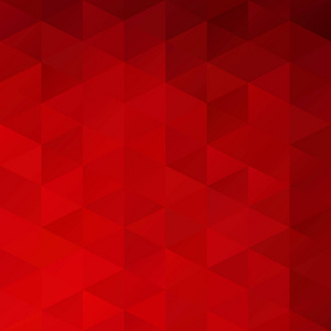 红色网格马赛克背景设计模板