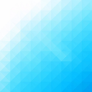 蓝色网格马赛克背景，创意设计模板