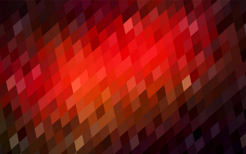 暗红色矢量图案。 全新的矩形模板。 闪亮的几何样本。 用矩形形状重复主题。 纹理为您的设计。