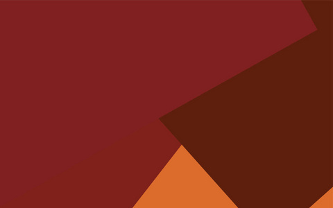 矩形和正方形的浅橙色矢量背景。 风格被子和毯子。 几何矩形图案。 用矩形形状重复图案。