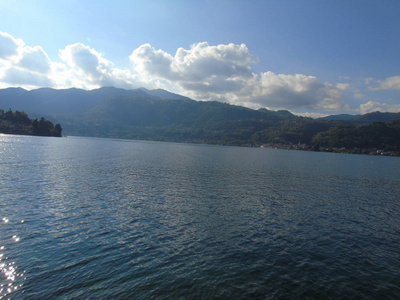 orta in autumn days and a caption of some old part of the countr