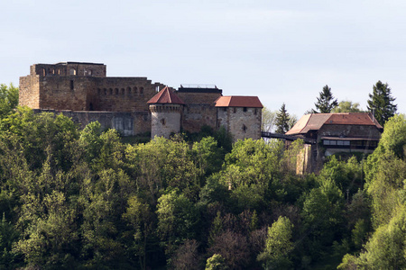 s castle at south germany rural countryside in spring may in gre