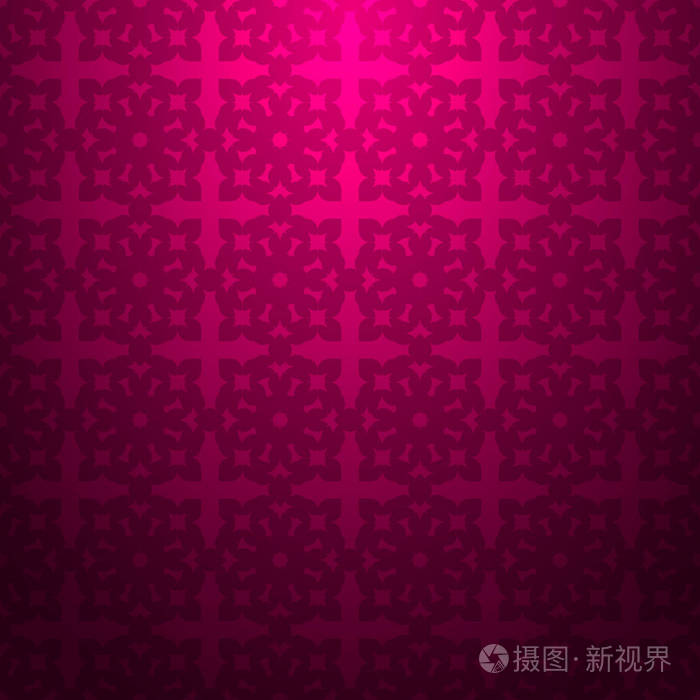 暗梯度背景下的洋红抽象图案