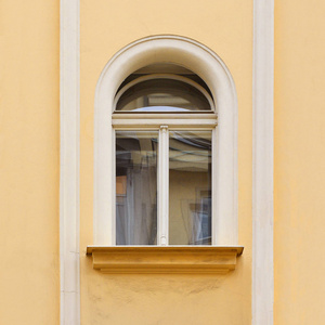 古建筑的窗户。