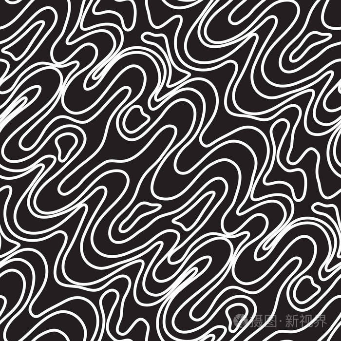 黑白纹理.插画-正版商用图片141quh-摄图新视界