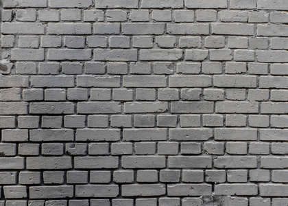 乌克兰基辅的灰色工业砖墙背景。 可用于设计和内部。