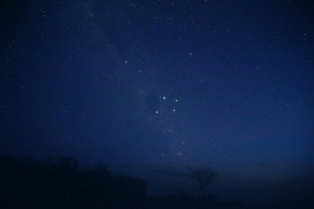 南方交叉克鲁克斯银河星座。我的天文学工作。