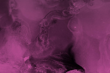 紫色墨渍纹理，抽象背景
