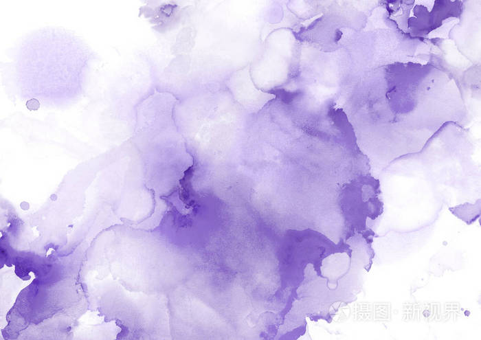 紫色墨渍纹理抽象背景