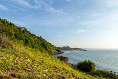 泰国沙美岛附近的khaoleamya国家公园，风景优美的风景图片