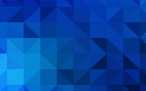 浅蓝矢量梯度三角形纹理。五颜六色的抽象插图与三角形。你的品牌书的新模板。