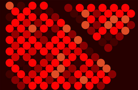 红色背景圣诞背景或圣诞元素矢量插图