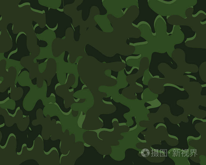 绿色.矢量图.