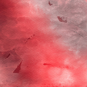 红色水彩颜料纹理抽象背景