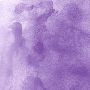 紫罗兰水彩颜料纹理抽象背景